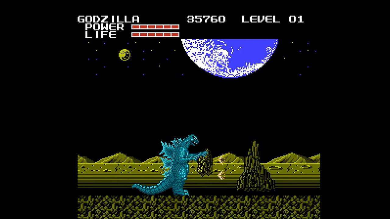 NES Longplay [564] Godzilla: Monster of Monsters! (US)