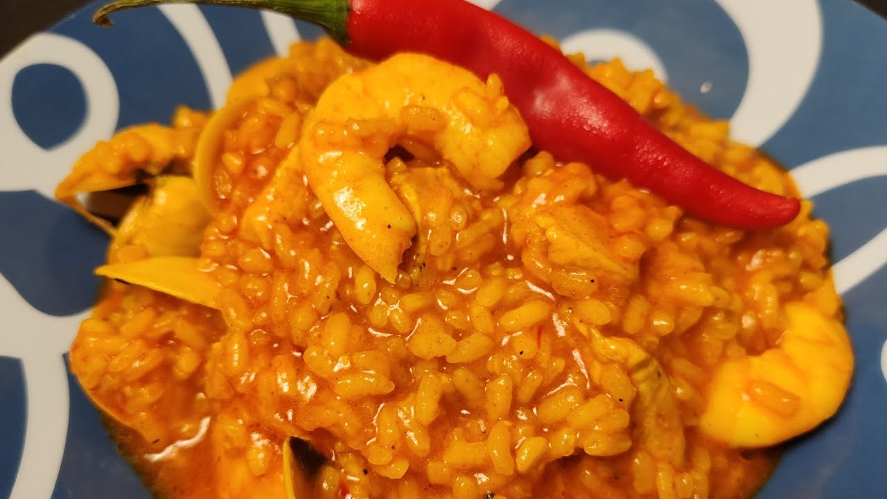 Arroz meloso mixto!! 🥘🥘 #recetasfaciles #comohacer