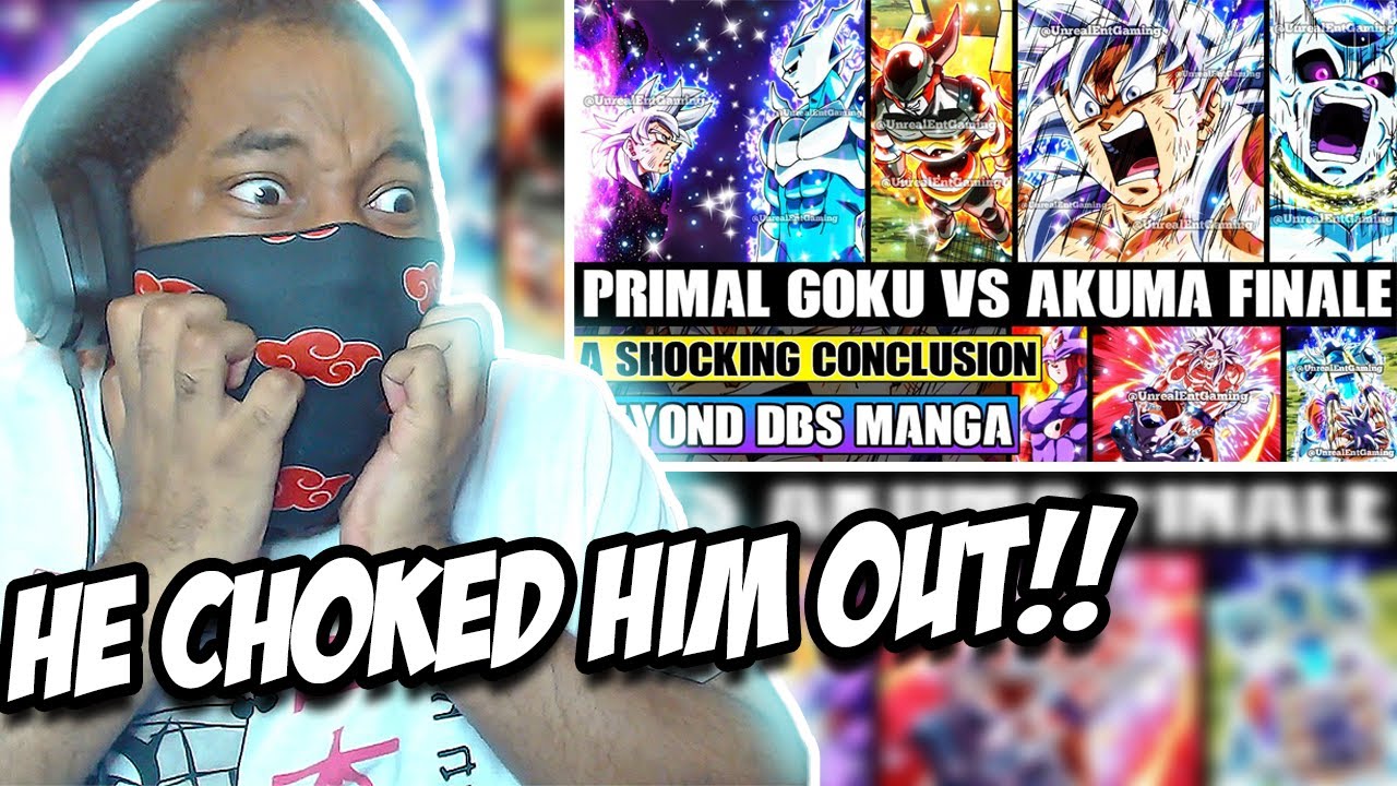Beyond Dragon Ball Super Primal Ultra Instinct Goku Vs Akuma Finale! REACTION