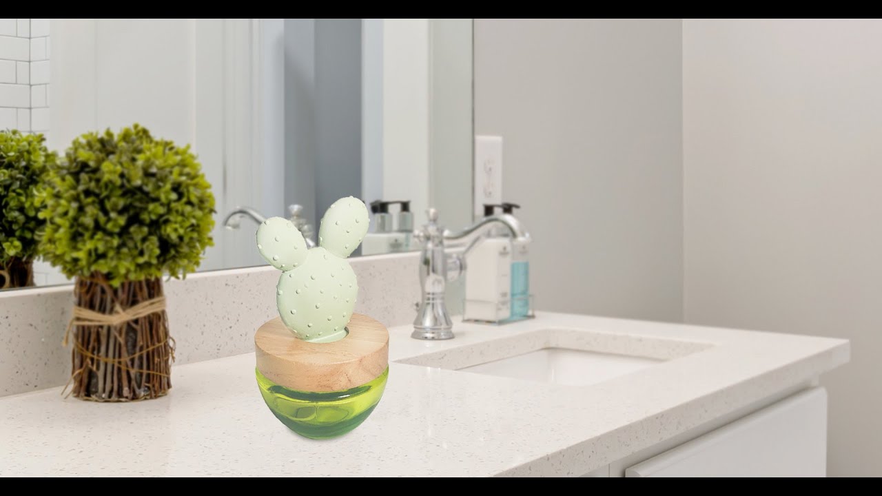 Breathe In The Freshness Of Cactus Aroma Diffuser Bunny Ear