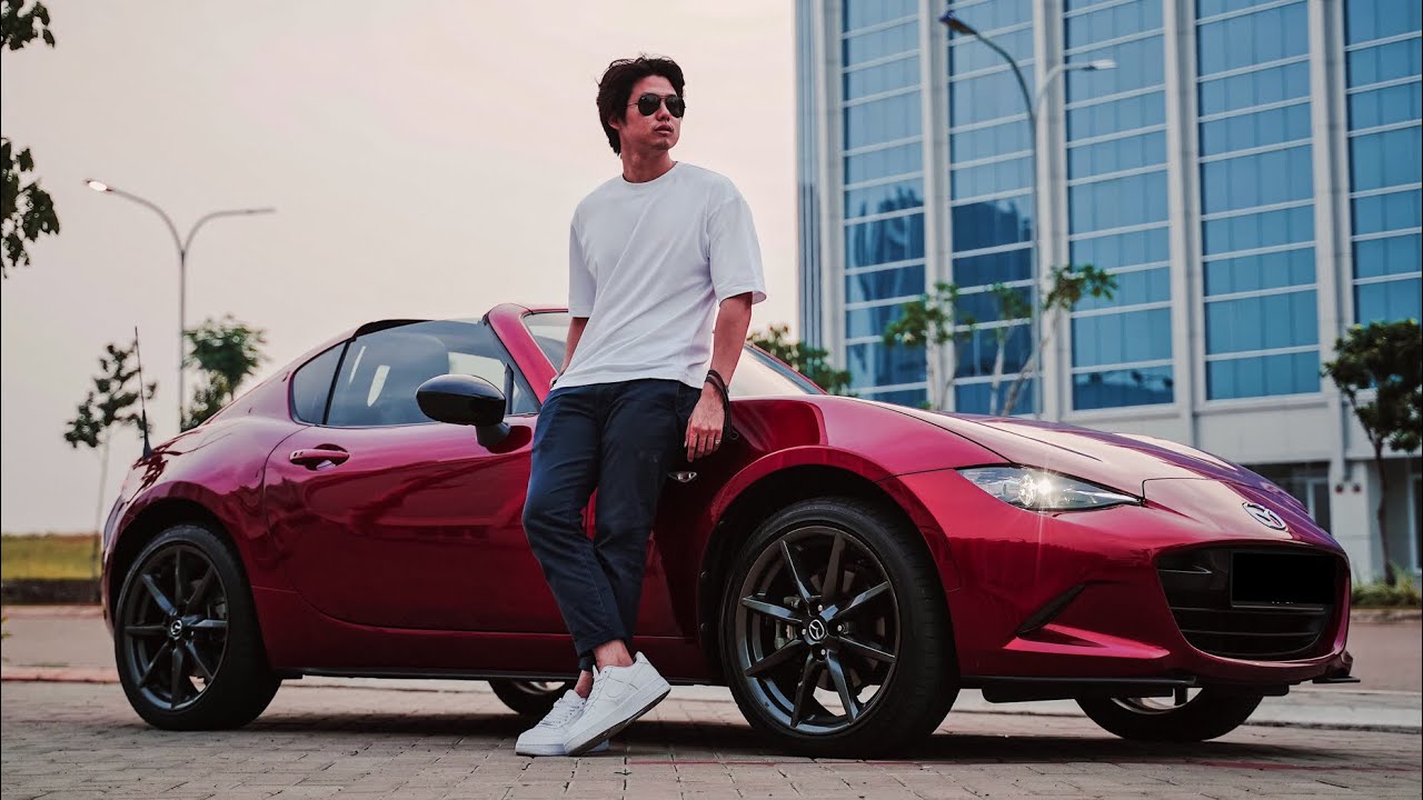 (POV) SANTAI DI PINGGIR PANTAI PAKE MAZDA MX5 RF !!