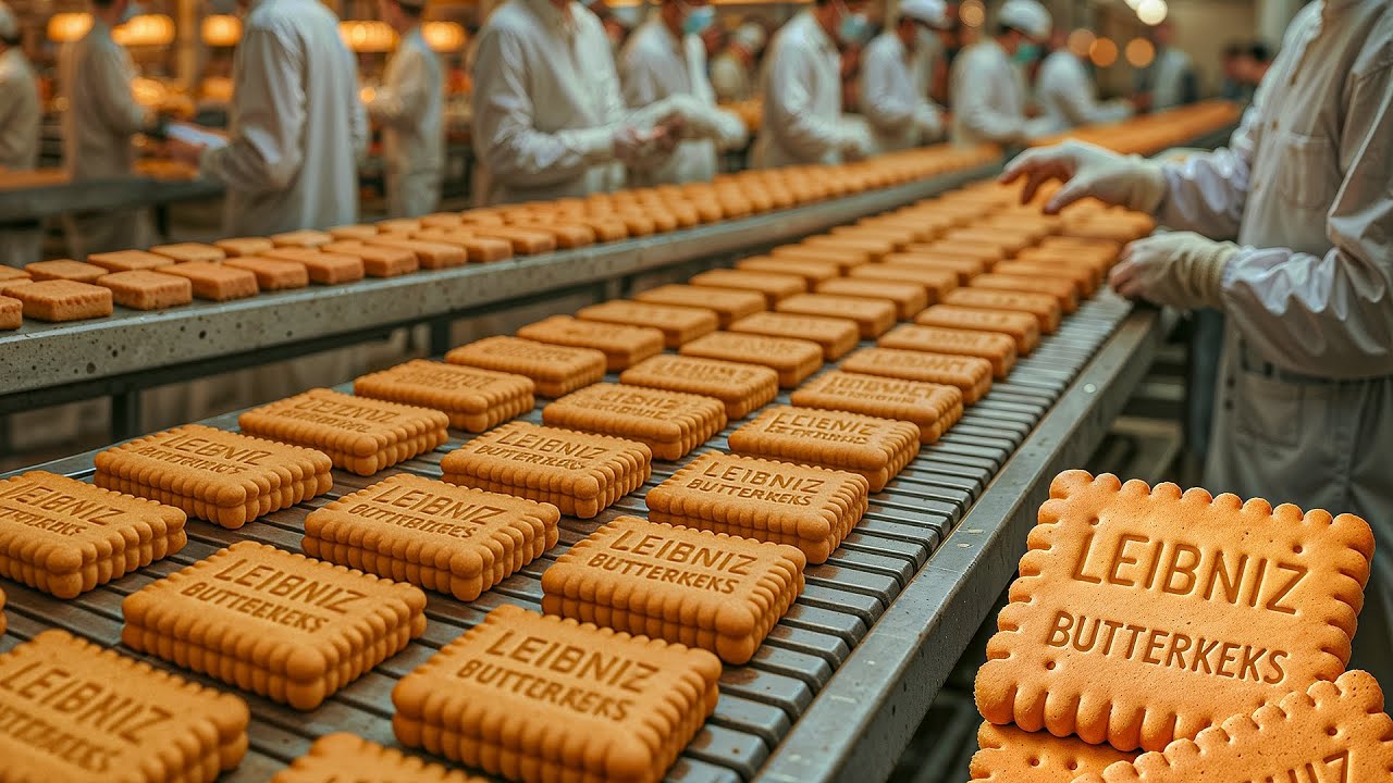 Wie werden Leibniz Butterkeks in der Fabrik hergestellt?