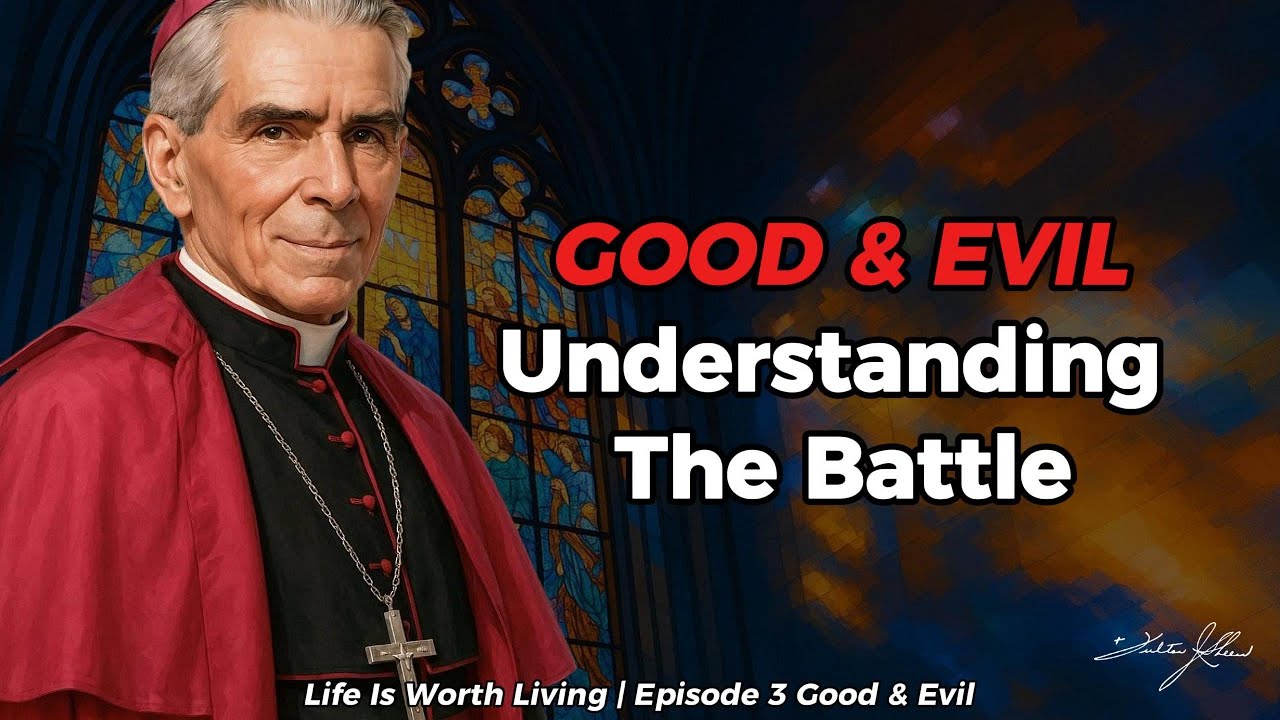 Good and Evil: Why Evil Exists | Archbishop Fulton Sheen - Life Is Worth Living Ep. 3 (HD)