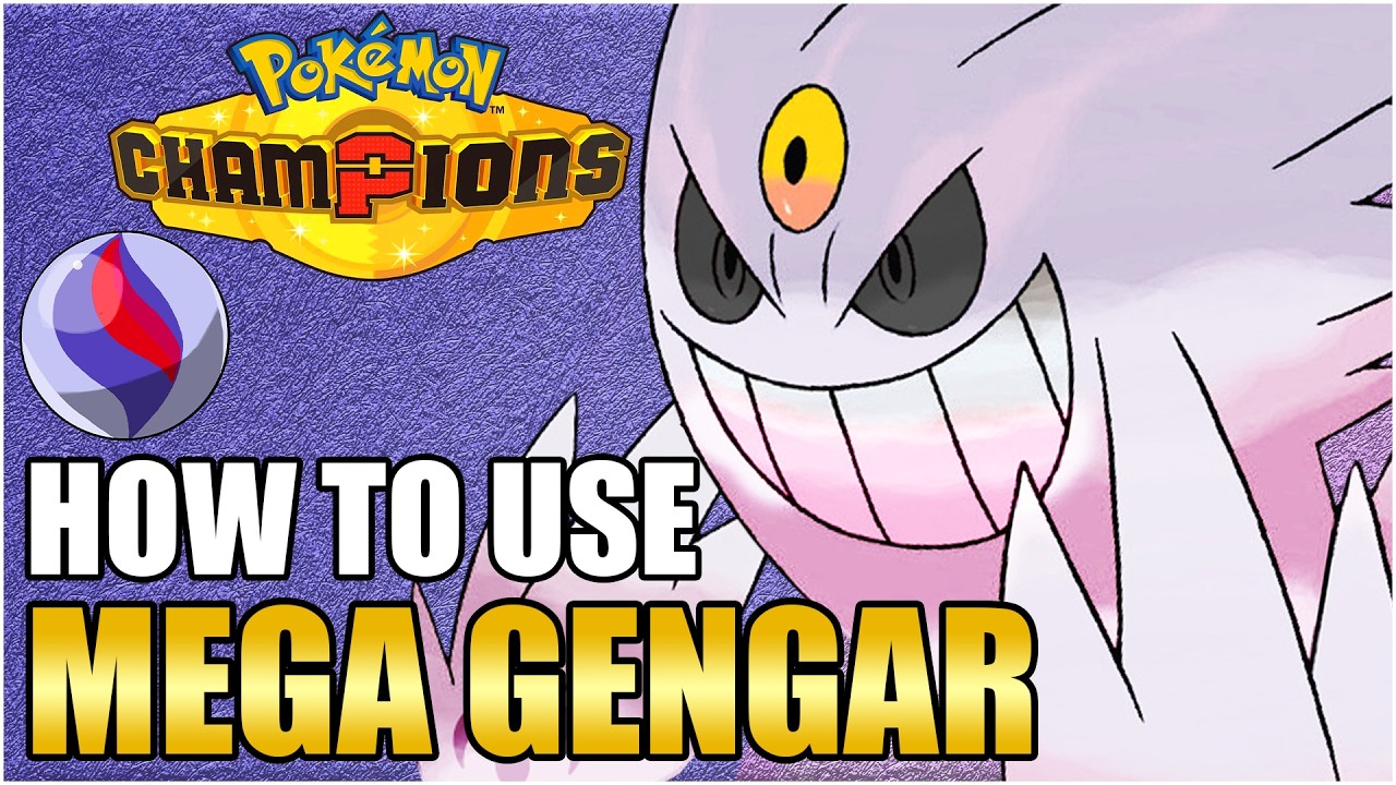 Best Mega Gengar Moveset Guide How To Use Mega Gengar Competitive VGC Pokemon Champions Perish Trap