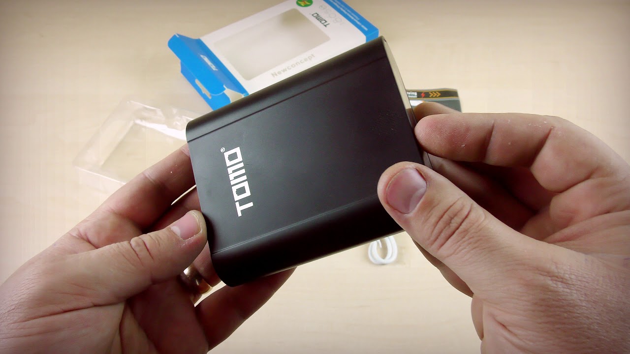 TOMO T4  Power Bank - Unboxing