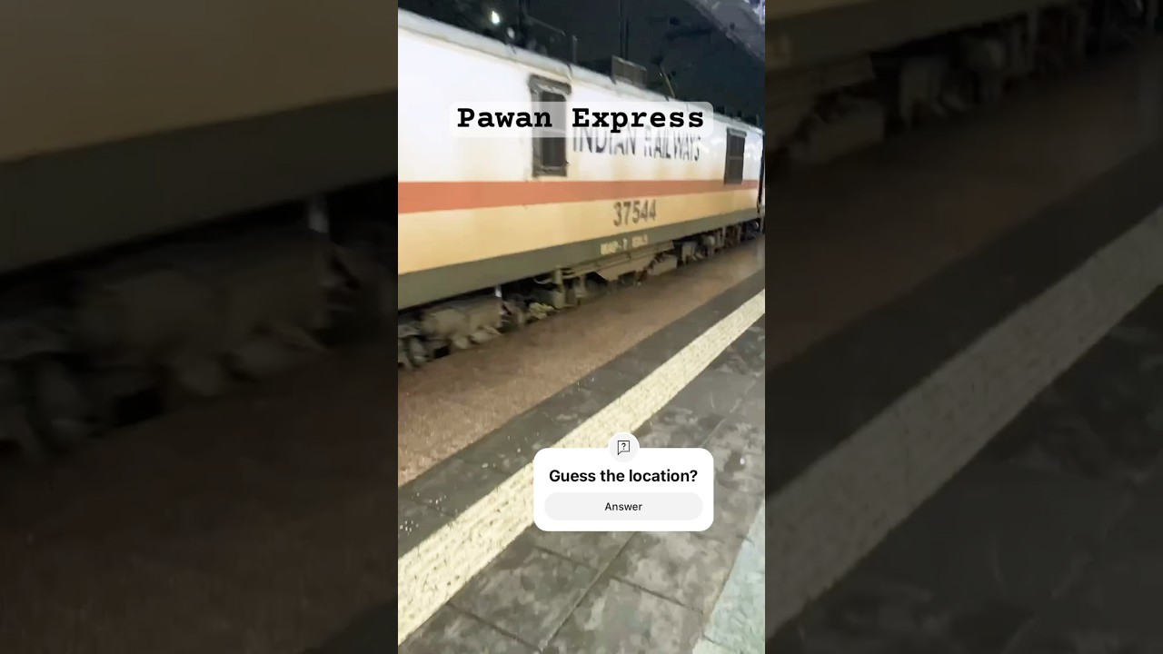 Pawan Express Arrived 11062 #PawanExpress #LTT #JaynagartoLTT #indianrailways #Train #timelapse #Jyg