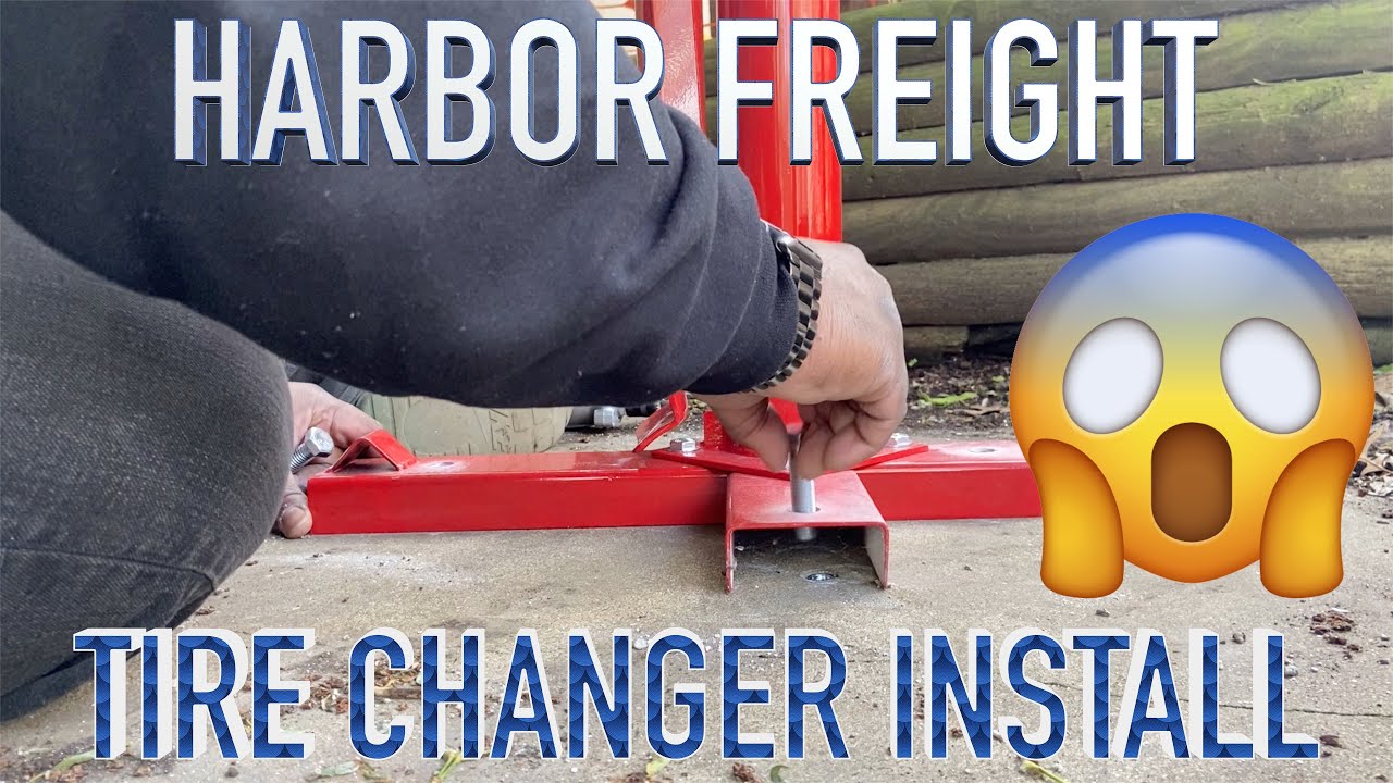Harbor Freight Tire Changer Install