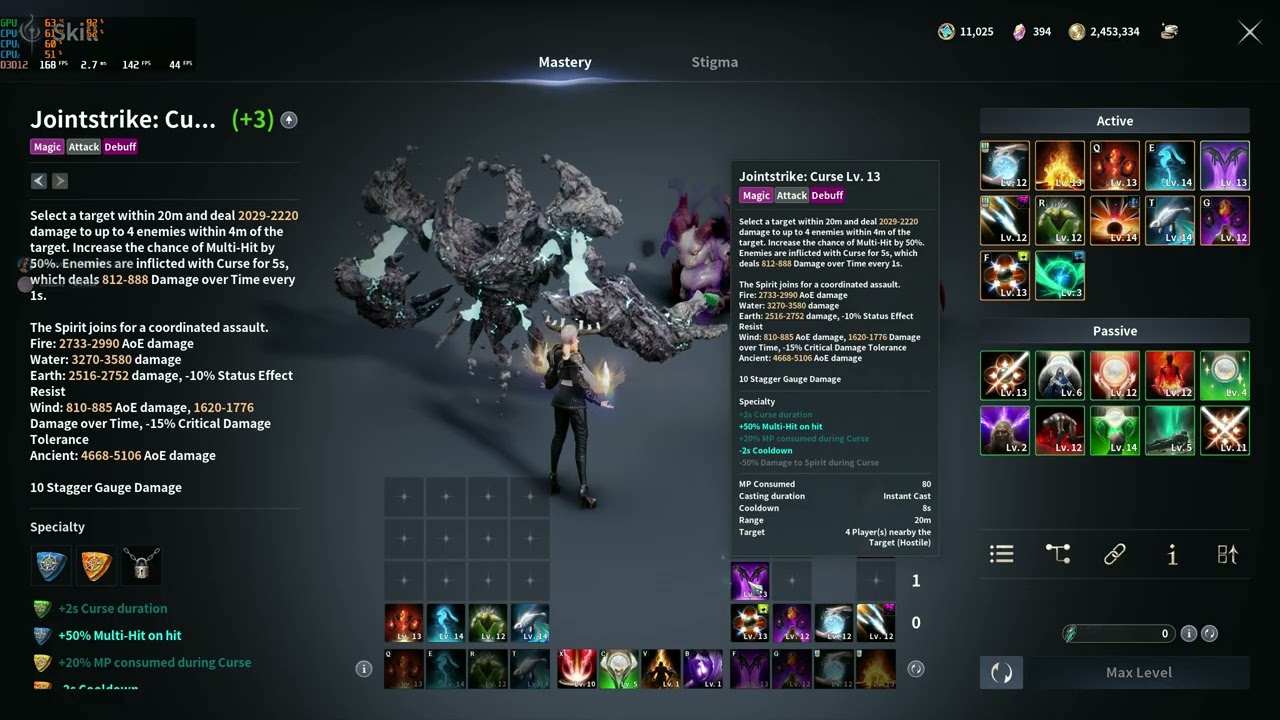 Aion 2 Elementalist - weaving LMB+RMB