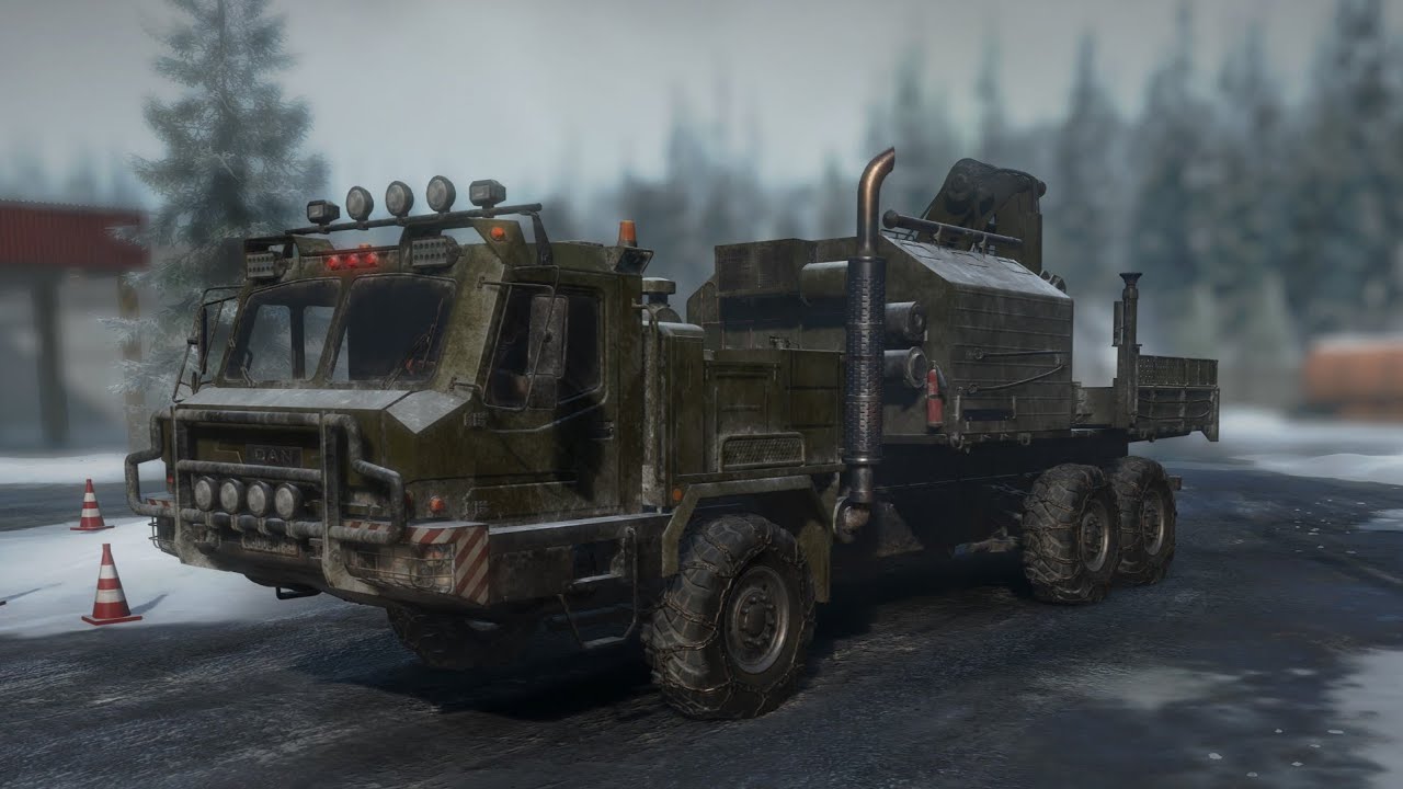 SnowRunner PS5 gameplay full hd!  Truck DAN 96320