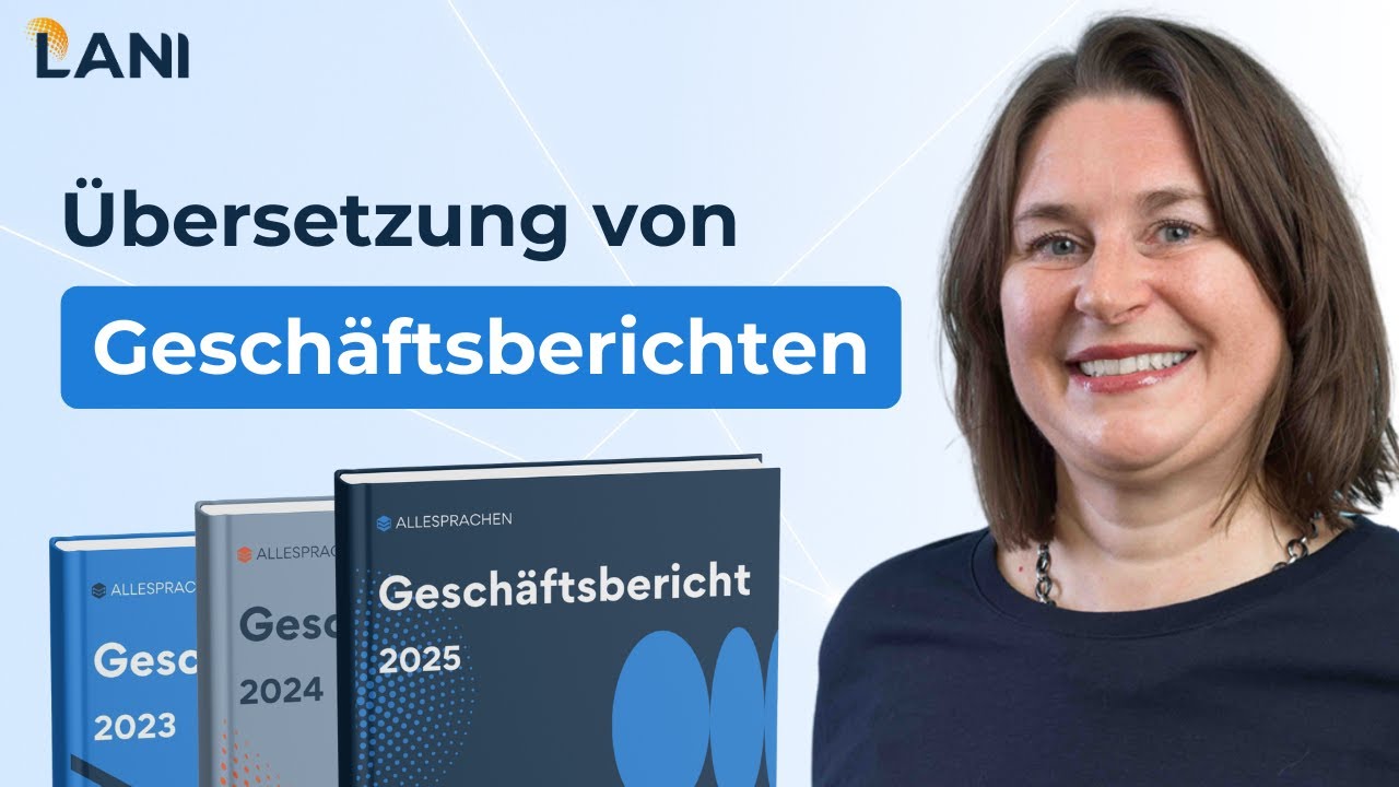 Geschäftsberichte übersetzen lassen: Kein Problem bei ALLESPRACHEN!