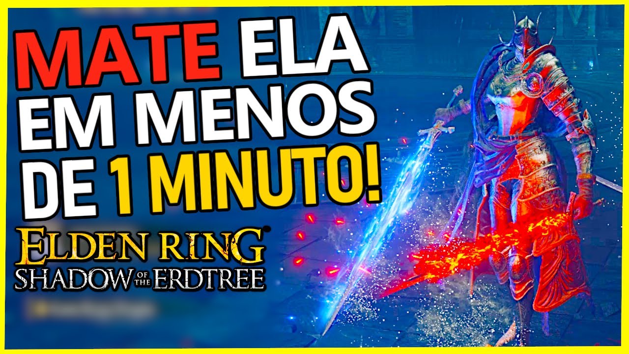 ELDEN RING DLC - COMO MATAR RELLANA, CAVALEIRA DAS LUAS G&Ecirc;MEAS R&Aacute;PIDO E F&Aacute;CIL!! GUIA DE BOSS!!