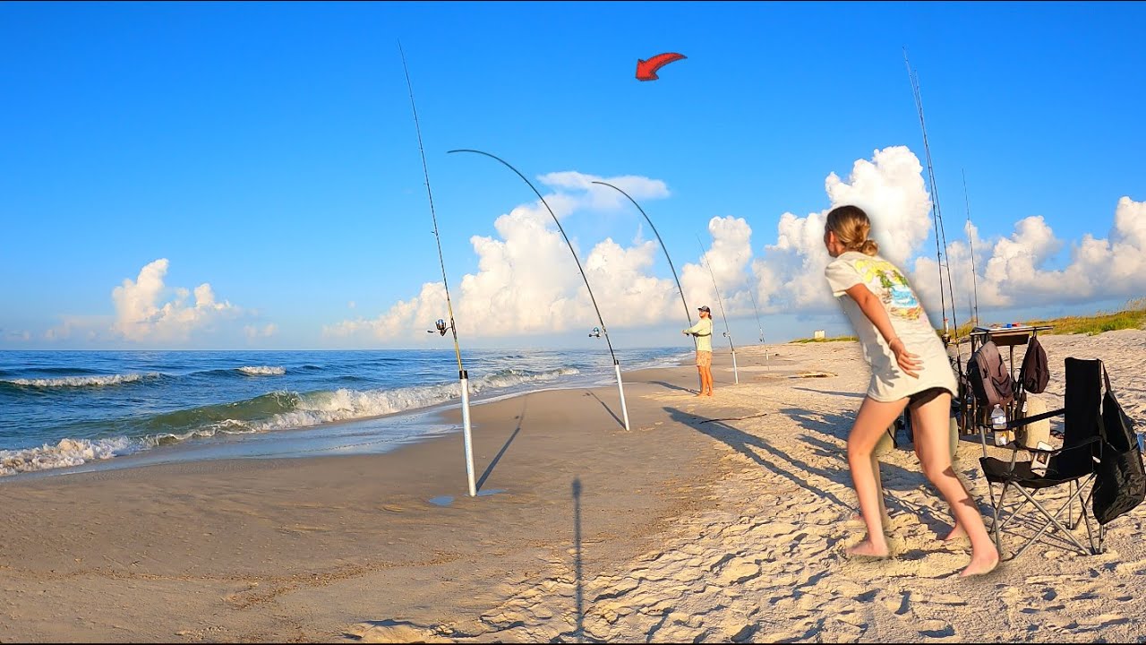 The Surf Fishing Bite was FIRE! *Happened Fast*
