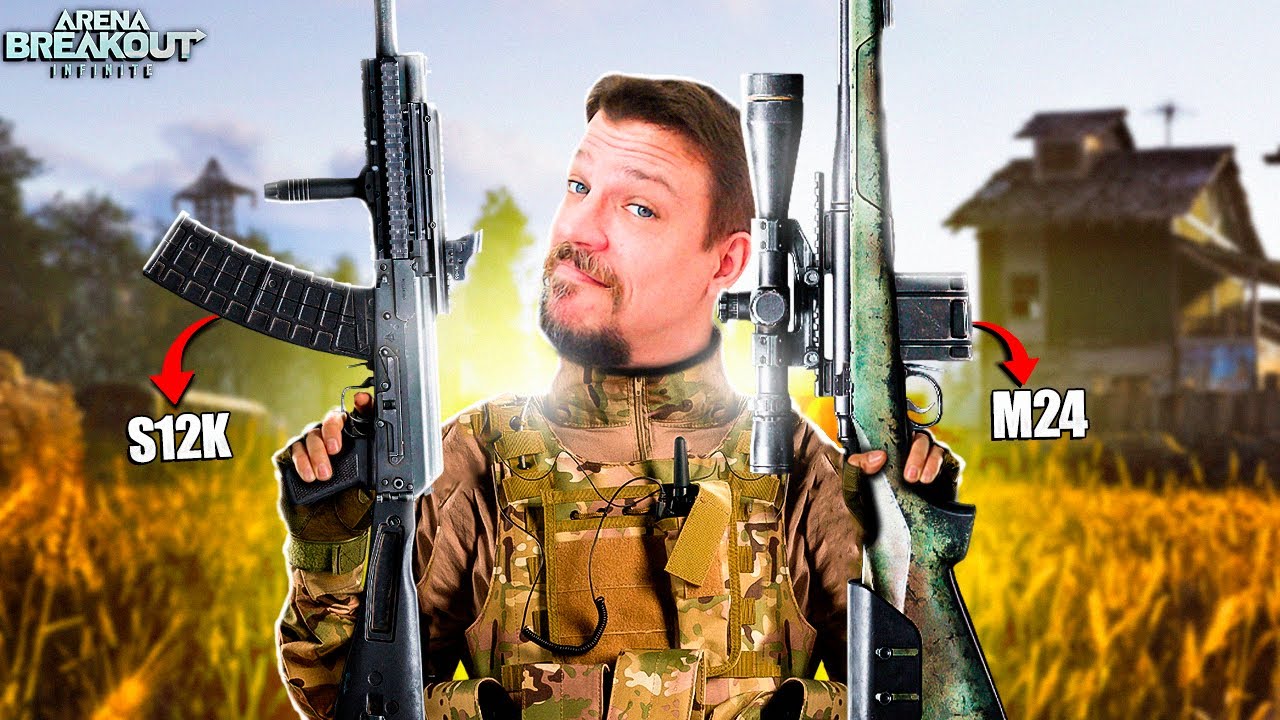 TENTANDO JOGAR DE S12K E M24! | Arena Breakout: Infinite