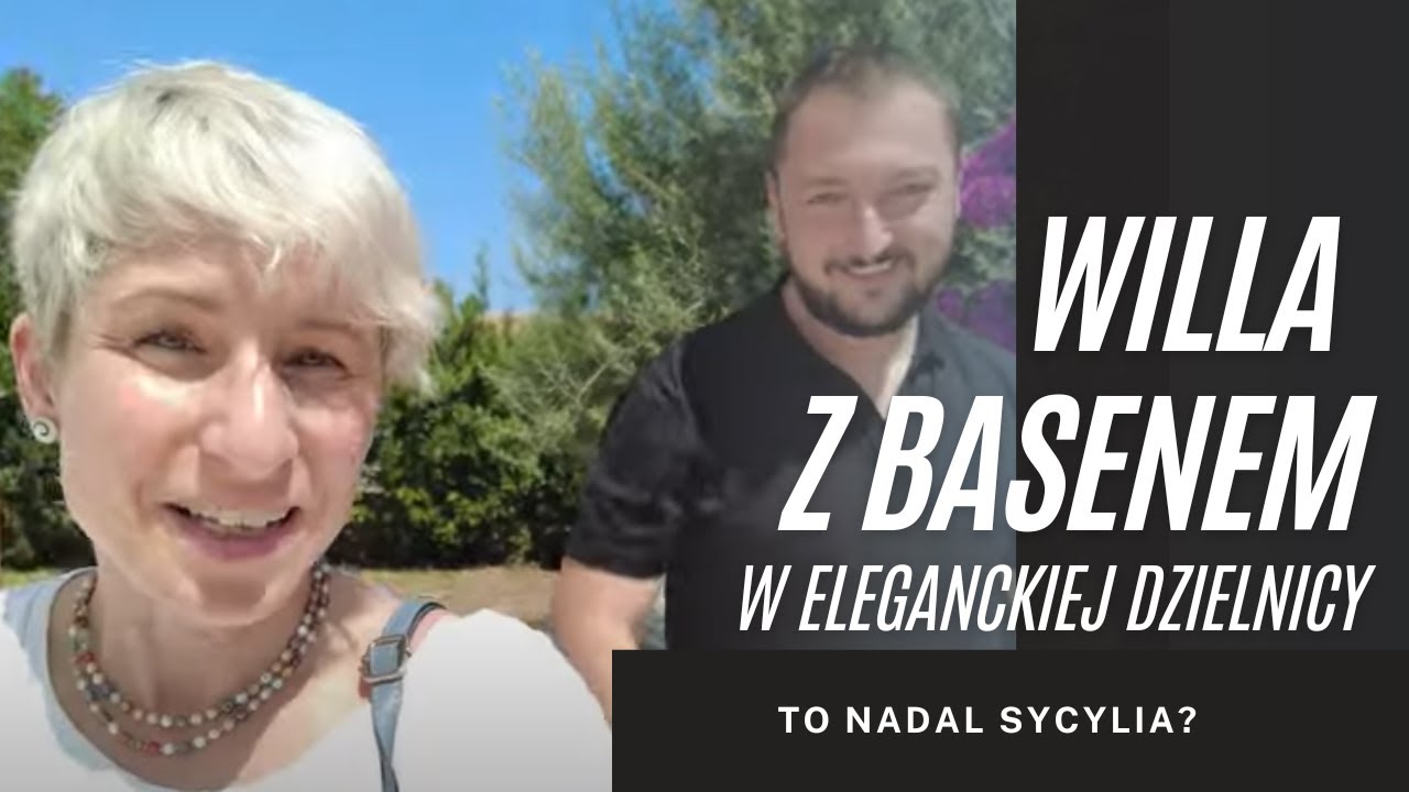Willa z basenem na Sycylii – zadbana dzielnica jak z Miami|Paulina Wojciechowska