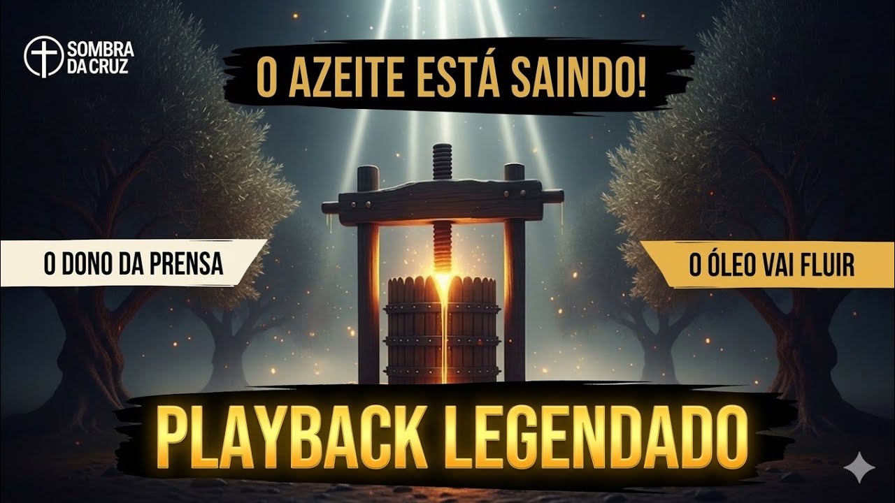 ❤️‍🔥O Dono da Prensa A Unção que Nasce no Vale - PLAY BACK LEGENDADO❤️‍🔥