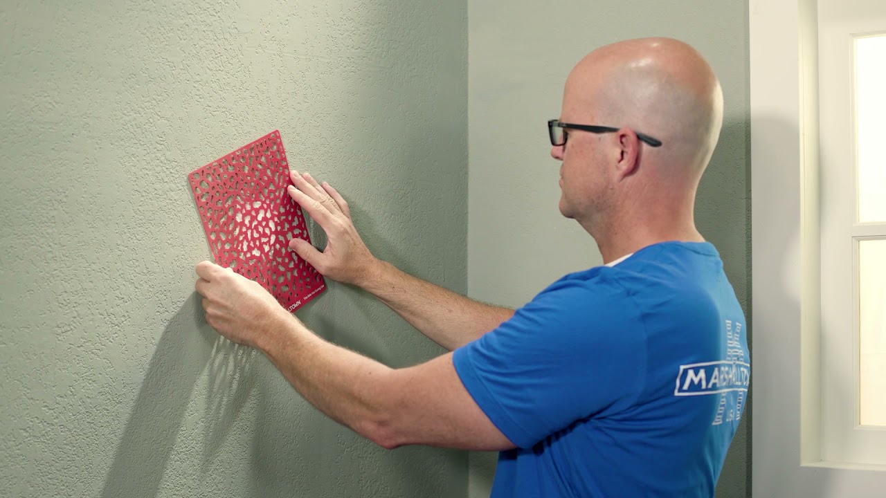 DIY Workshop - Marshalltown Knockdown Texture Repair Stencils