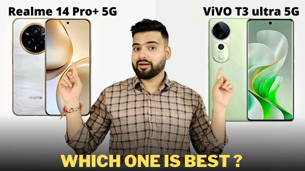 Realme 14 Pro Plus vs Vivo T3 Ultra - Full Comparison | Which one is Best ?