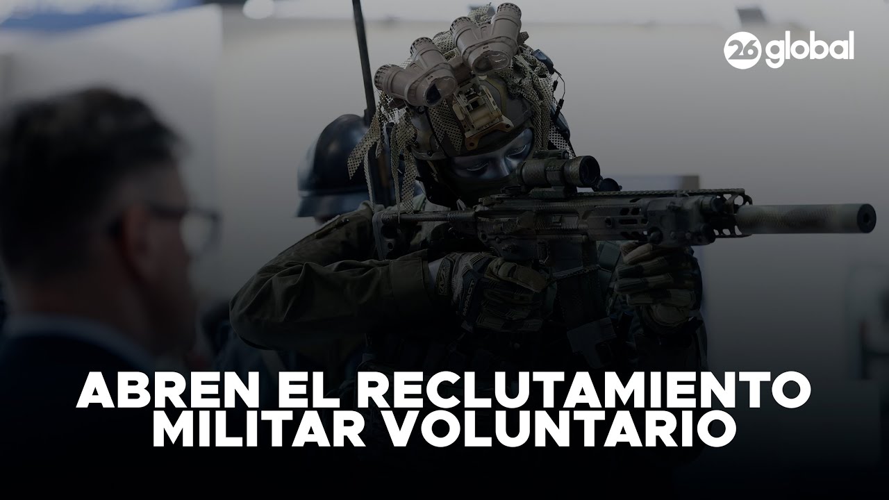 🇧🇪 🇫🇷 BÉLGICA - FRANCIA | Abren el reclutamiento militar voluntario #26Global