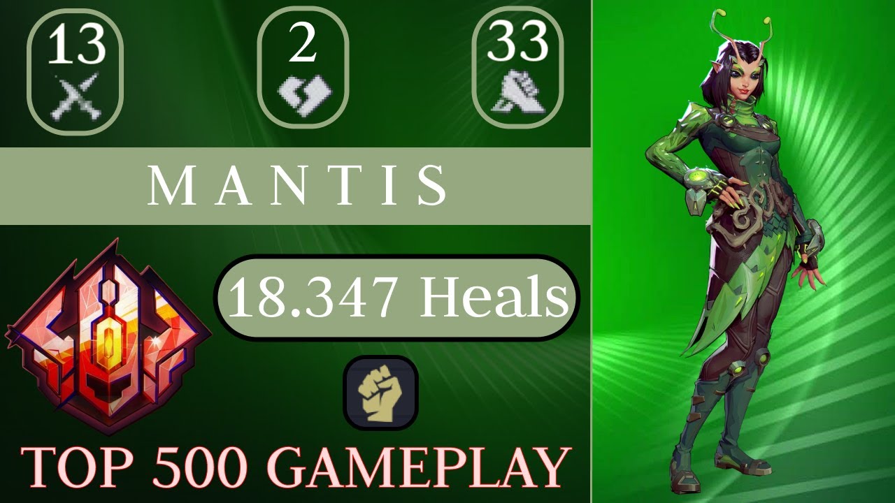 MANTIS POV GAMEPLAY HIGH ELO Malouki RANKED TOP 500 MARVEL RIVALS