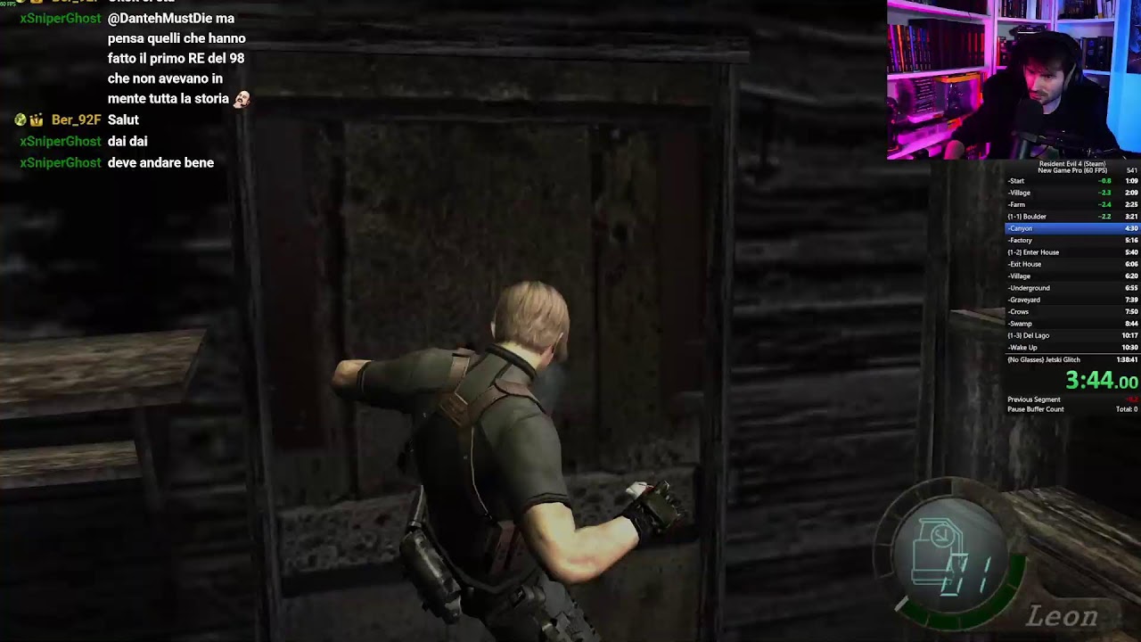 🏃 LIVE 🏃PUNTIAMO RECORD ITA  🏃 SPEEDRUN RE 4 OG 🏃 NG PRO 🏃