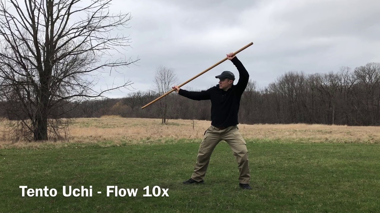 Hitori Bojutsu Keiko - Solo Staff Training