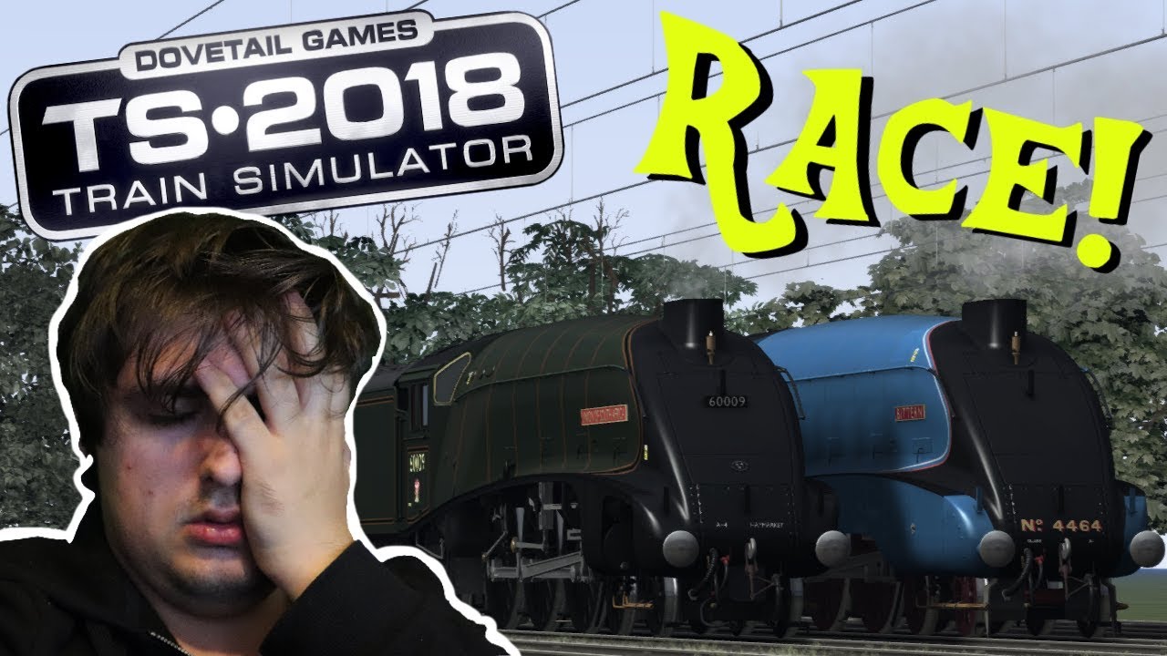 Train Simulator 2018 - Bittern vs Union of South Africa (Class A4 Race!)