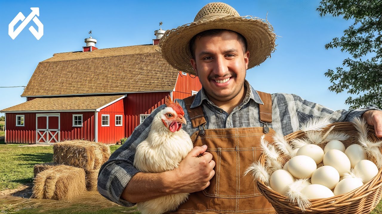 عشنا يومنا كمزارعين 😂🌾