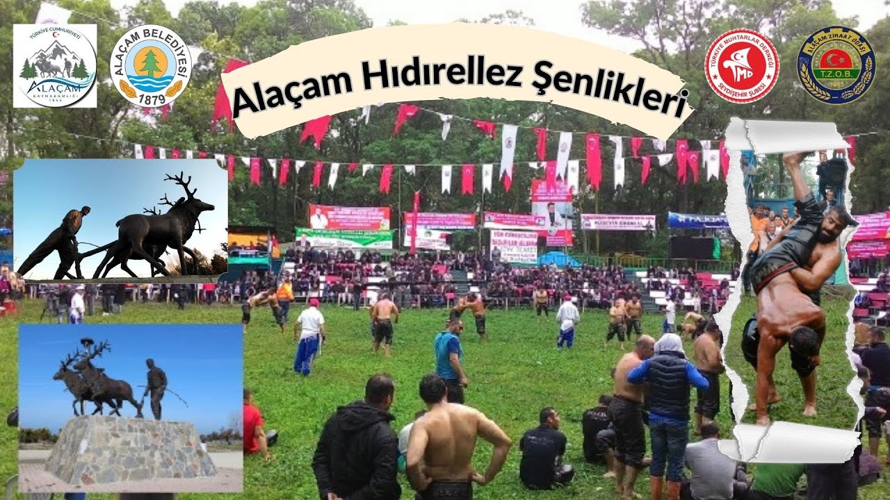 632. GEYİKKOŞAN GÜREŞ ŞENLİKLERİ ALAÇAM