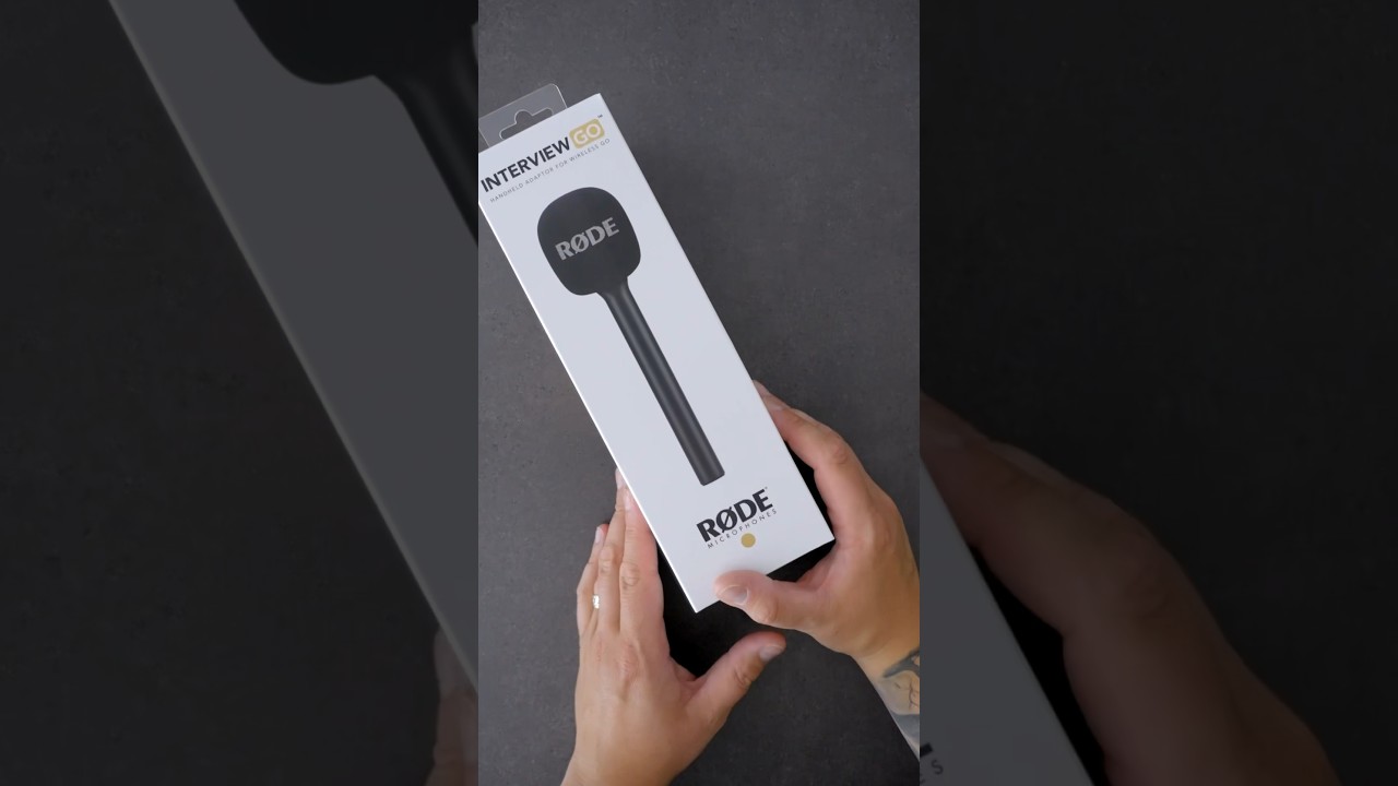 Rode Interview Go - Quick Unboxing #unboxing #rode #asmr