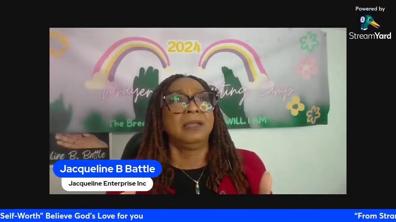 “From Stranded to Beloved: A Journey of Self-Worth” Believe God's Love for you/JBattle