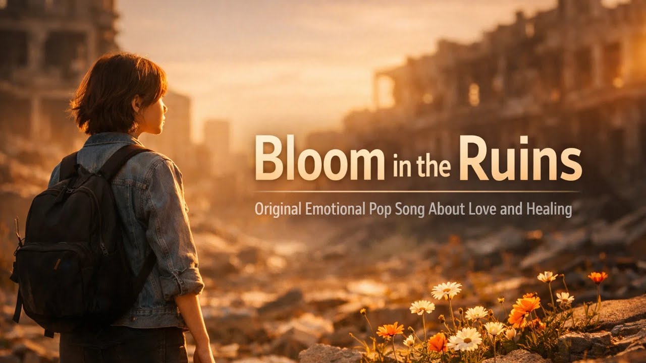 Bloom in the Ruins | Original Emotional Pop Song About Love and Healing