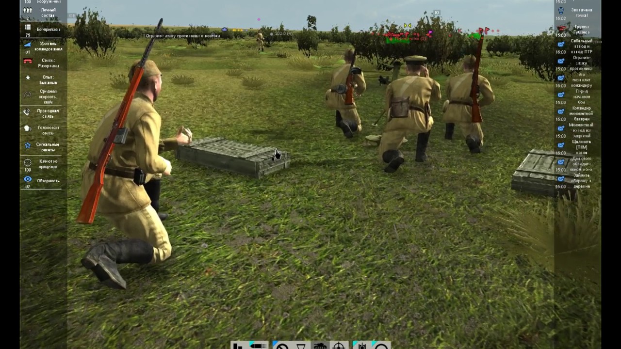 1. Graviteam Tactics: Миус-Фронт. Работа с минометами