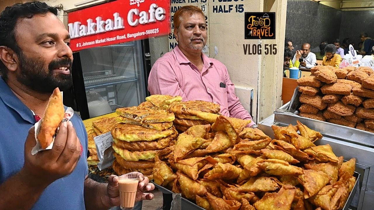 മക്ക കാഫെ + ഫാനൂസ് ബാംഗളൂരിലെ രുചികൾ | Makkah Cafe, Kati Rolls, and Ragi Balls in Bangalore