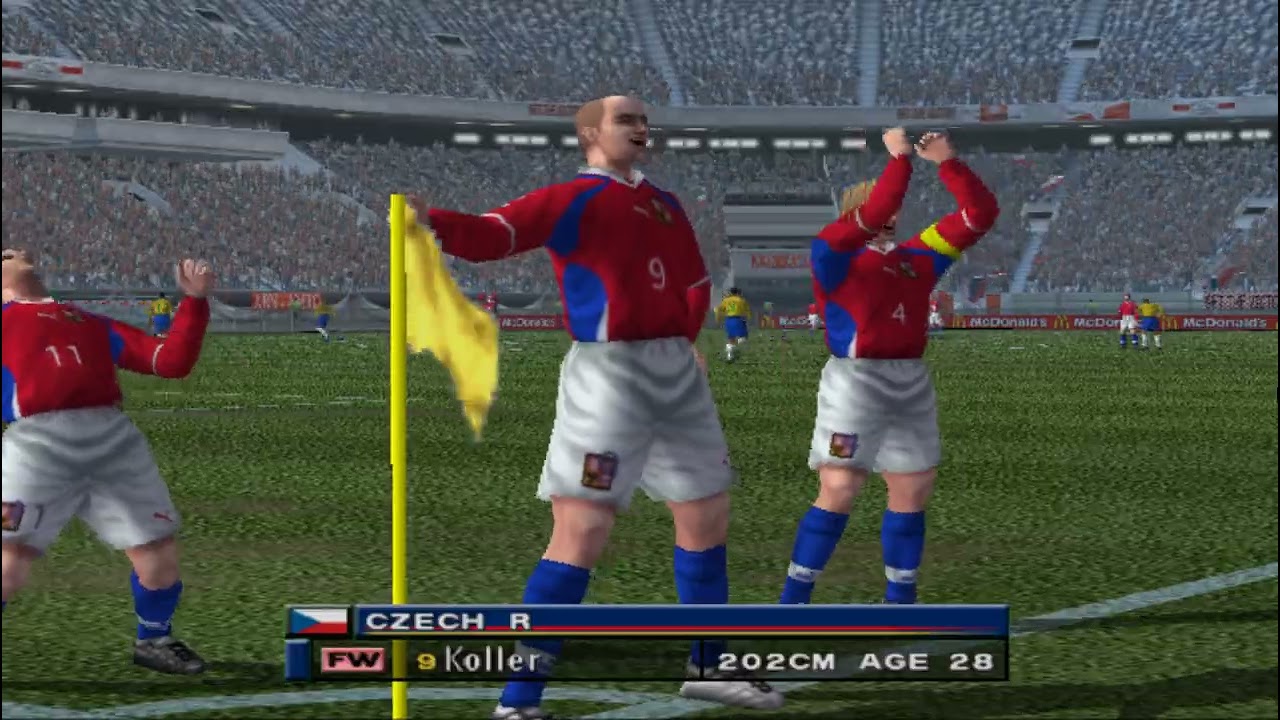 World Cup: Czech Republic vs Brazil (1st half) [Group stage, matchday 1] - WS: WE5 Final Evolution