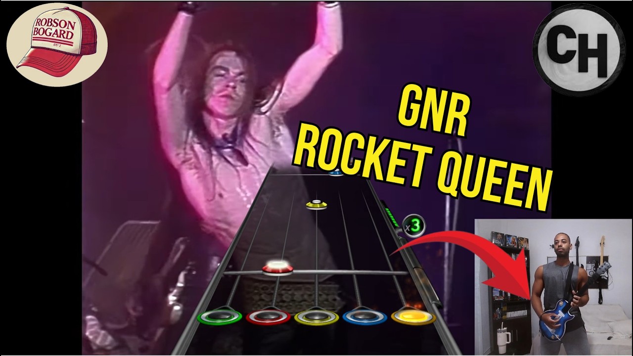 Guns N Roses - Rocket Queen | [Clone Hero] (Expert ⭐) 🎸 #crkd