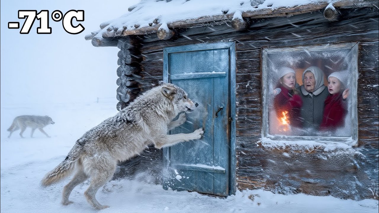 Blizzard −76°C | A 92-Year-Old Widow and Her Granddaughters Save Sheep from Wolves