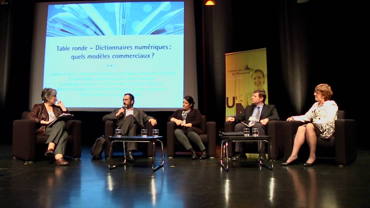 4e Journée québécoise des dictionnaires : table ronde