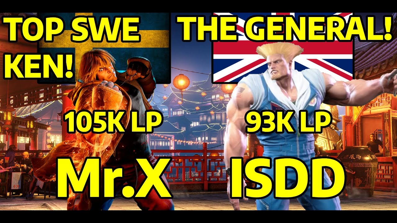 Street Fighter 6 ➥ MR.X (KEN) VS ISDD imstilldadaddy (GUILE) 4K Master Ranks