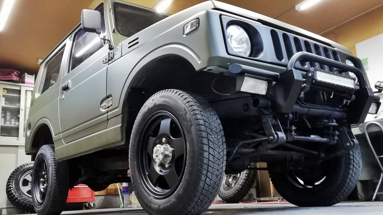 アルミホイールの塗装と最強プライマー【ジムニーJA11レストア 40】Suzuki Jimny Restoration