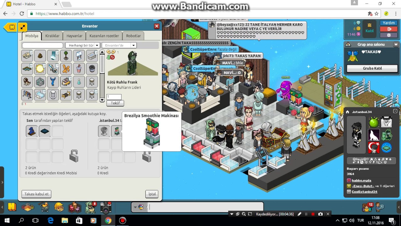 NADİRE TAKAS! - HABBO TAKAS #4