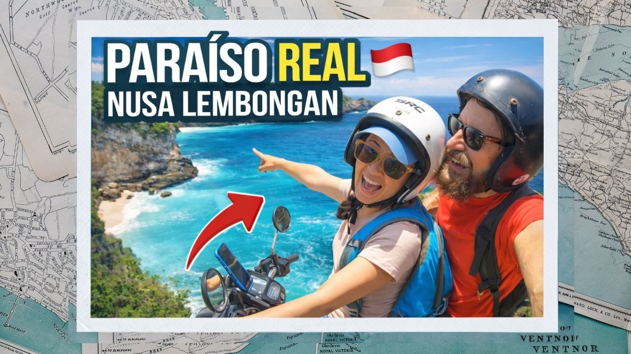 El SECRETO mejor guardado de Bali: Nusa Lembongan en MOTO 🏍️🇮🇩