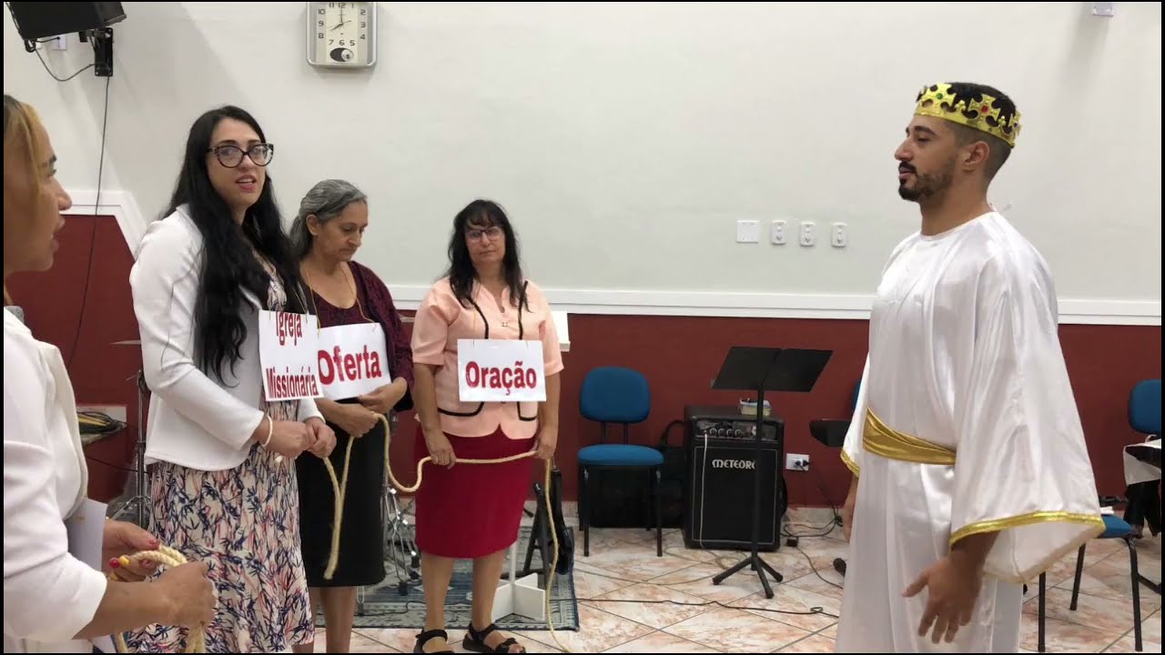 APRESENTAÇÃO DA PEÇA TEATRAL|       A CORDA DA MISSÃO