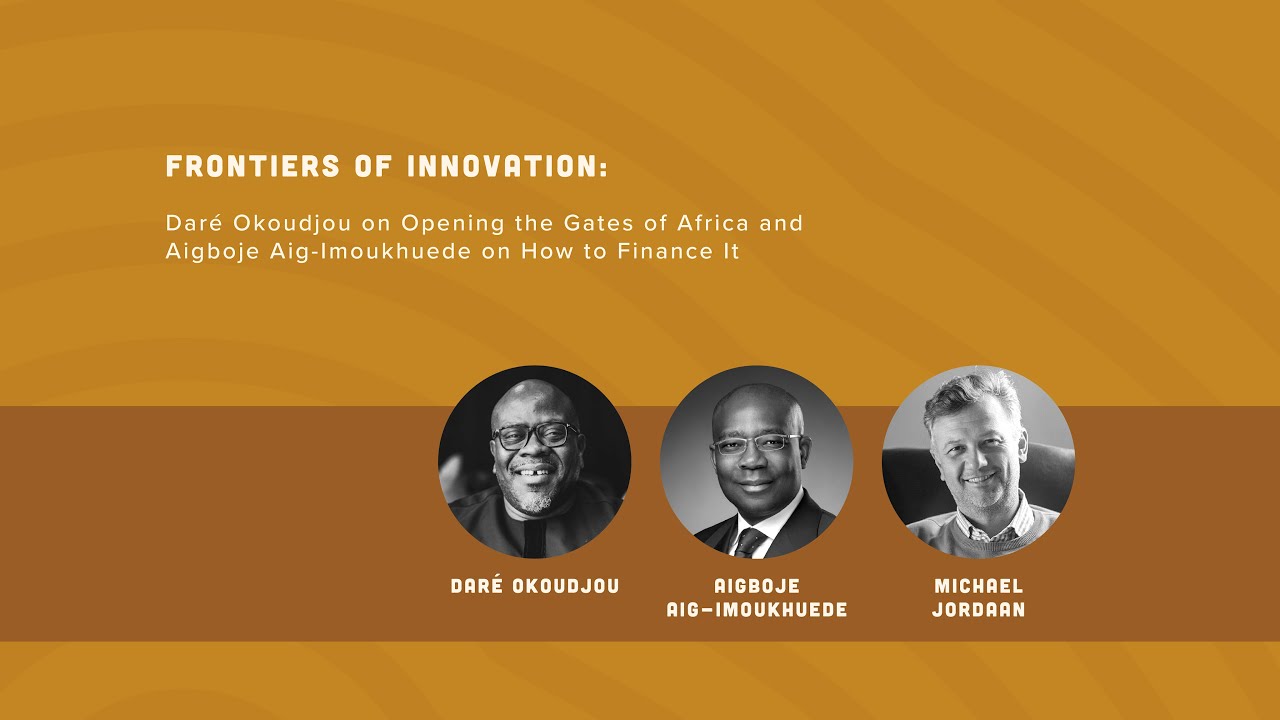 Frontiers of Innovation, with Daré Okoudjou and Aigboje Aig-Imoukhuede.