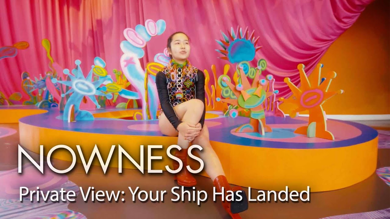 Artist Lydia Chan presents her colorful, alien world art exhibition