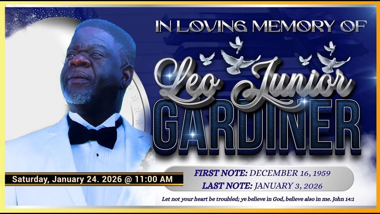 Celebrating the life of Leo Junior Gardiner