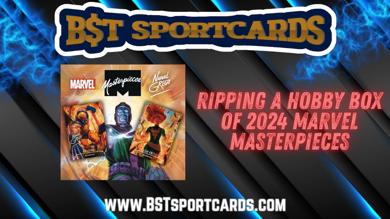 2025 National - Ripping a 2024 Marvel Masterpieces hobby box