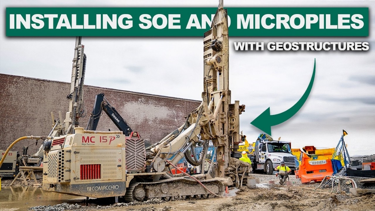 Deep Foundations & Support of Excavation in New York!