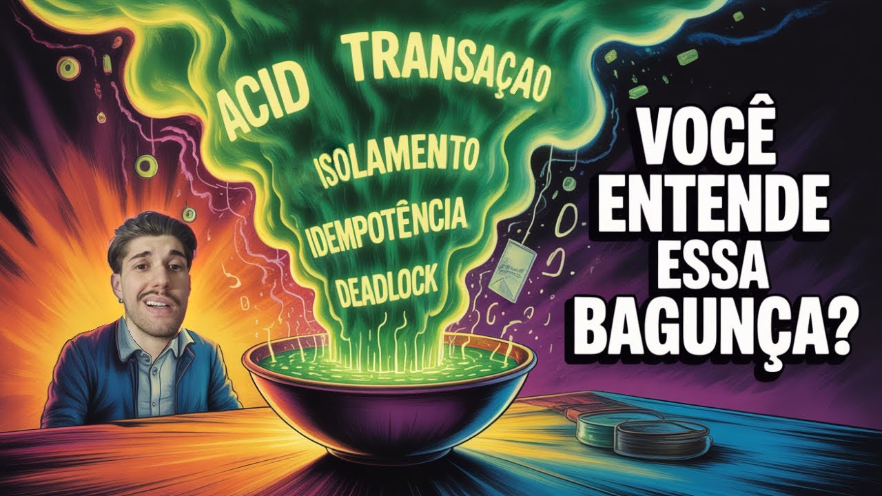 Sopa de letrinhas: ACID, Locks, Deadlocks, Transações... | Entenda antes que seu backend exploda