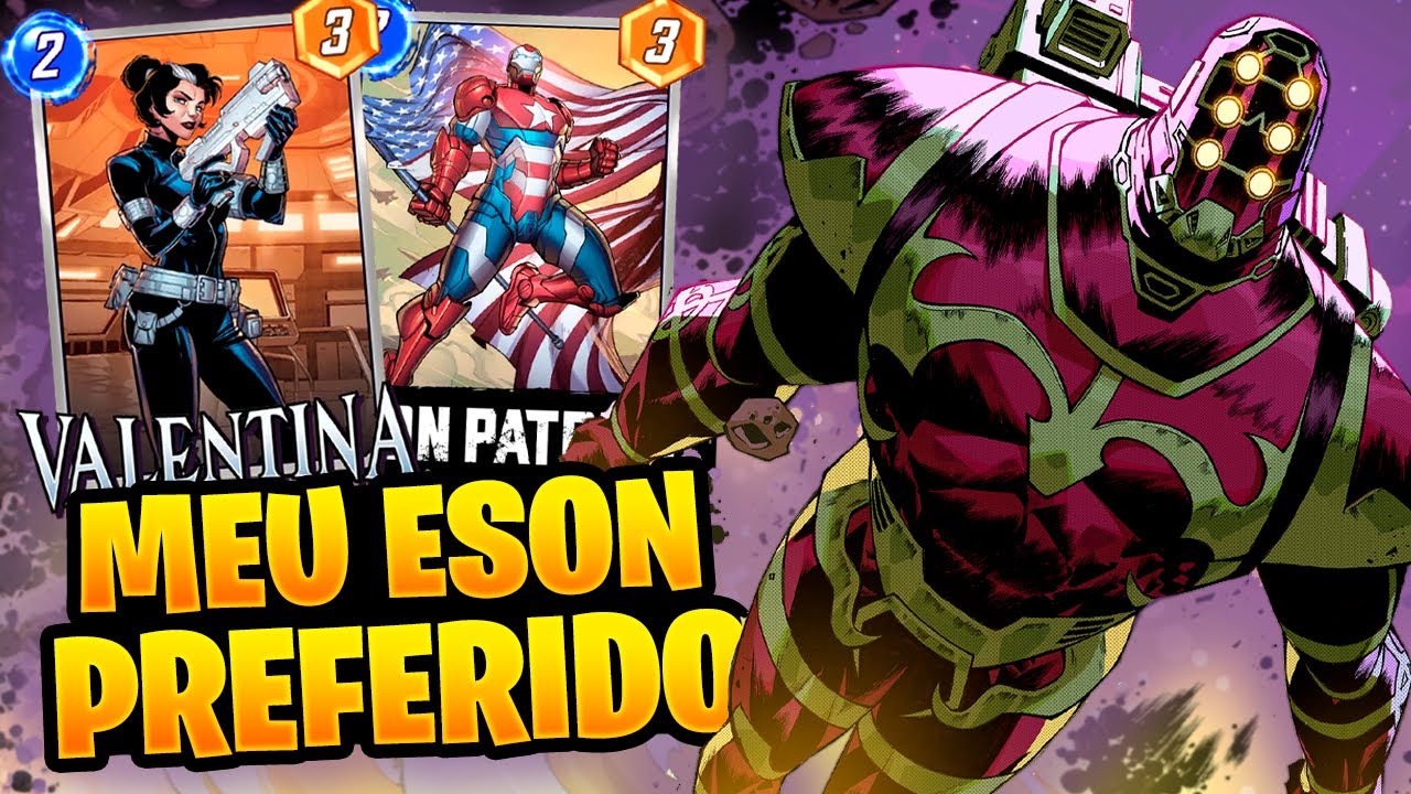 MEU DECK DE ESON TEM MAIS DE 60% DE WIN RATE e MUITO COMBO DE LAS VEGAS |Marvel Snap