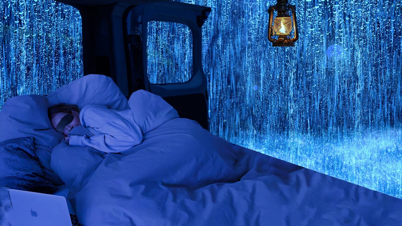 Barulho de Chuva para Dormir Profundamente e Relaxar - Tempestades Noturnas Para Insônia |ASMR